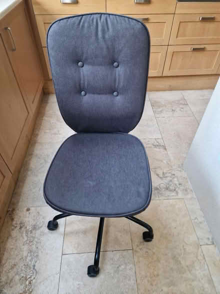 Photo of free Two black swivel chairs (Poole BH14) #1