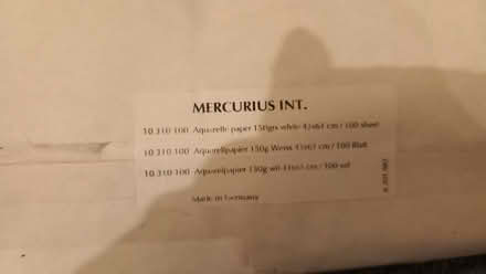Photo of free Mercurius Aquarelle Paper - A2? (Cranham Corner GL6) #2
