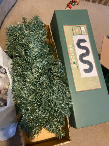 Photo of free Christmas tree and decorations (Poole BH17) #2