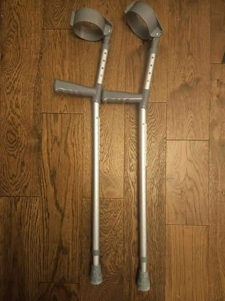 Photo of free Pair of crutches (Bruce Grove N17) #1