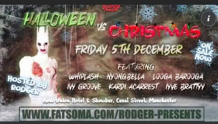 Photo of free Halloween Vs Christmas tickets (Hulme M15) #1