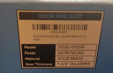 Photo of free Door Mail Slot (Goldsworth Park GU21) #1