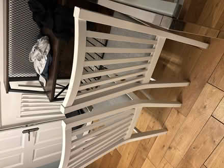 Photo of free Ikea 4 seater extendable dining table with 4 chairs (Kingston Vale SW15) #2