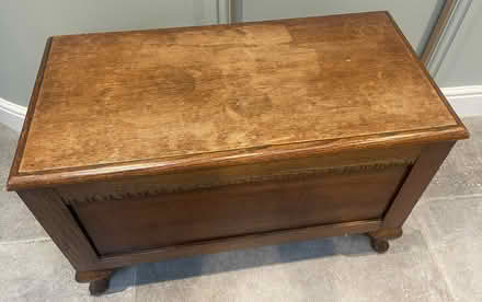 Photo of free Antique Wooden chest/ blanket box (Lower Weston) #1