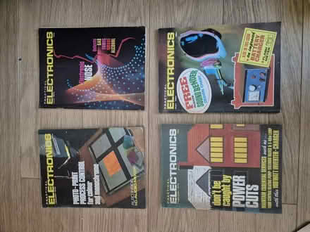 Photo of free Vintage Electronics Magazines x 4, 1970s (Romford RM1) #1