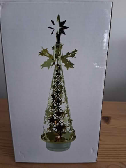 Photo of free Christmas Tree Tealight (Purbrook PO7) #1