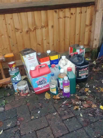 Photo of free Oil, brush cleaners, paint etc (Nr South Norwood Lakes SE19) #1