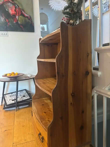Photo of free Wooden shelving unit (Twickenham) #3