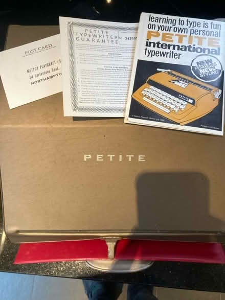 Photo of free Petite International typewriter (Truro, TR1) #2