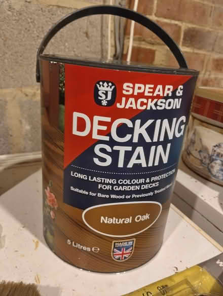 Photo of free Decking Stain (Belper, DE56) #1