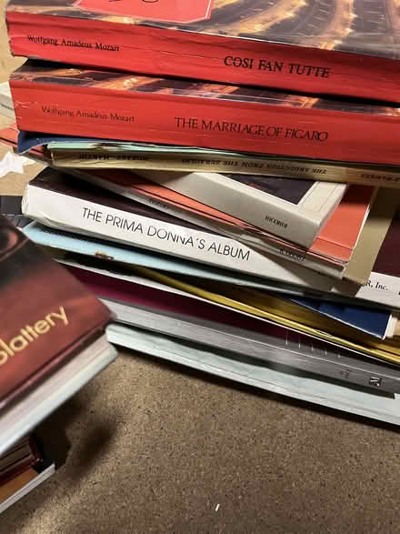 Photo of free books and music for piano, violin, viola, cello, soprano (Grandpont OX1) #3