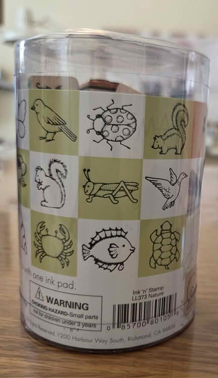 Photo of free Small Nature Woodblock Stamps (south San Carlos) #2