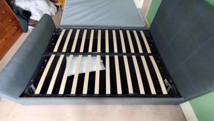 Photo of free Grey Ottoman Double Bed (Milton BS23) #3