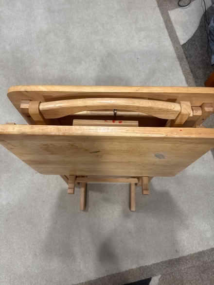 Photo of free Foldable tray tables (Stuyvesant Heights) #2