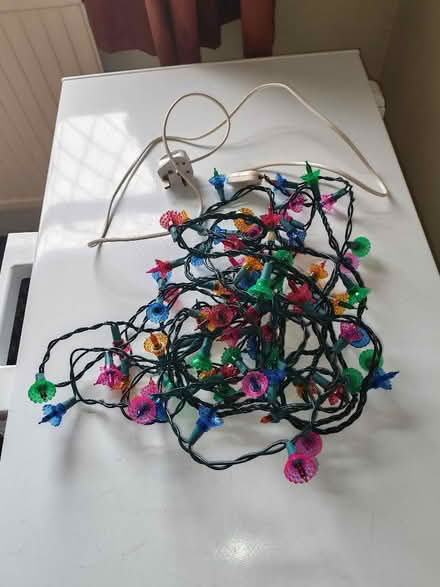 Photo of free Christmas Tree Lights (Stanley Common DE7) #1