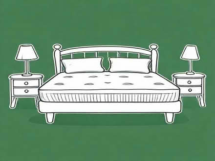 Photo of Double bed with mattress (Sandylands LA3) #1