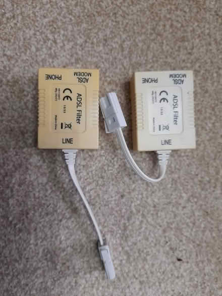 Photo of free Two ADSL filters (Eaton Socon PE19) #1