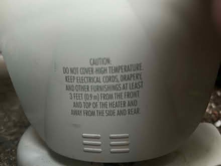 Photo of free Small heater needing repair (Northern San Rafael/Marinwood) #2