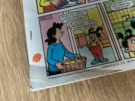 Photo of free Beano comic retro (ME1) #2