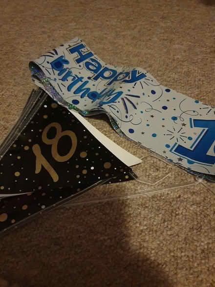 Photo of free 18th bunting (BS16) #1