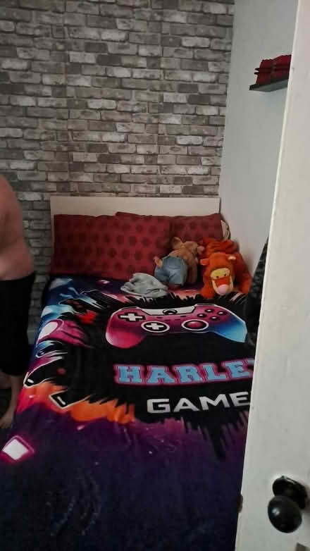 Photo of free White wooden single bed (Norwich) #1