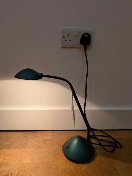 Photo of free Halogen desk lamp with spare bulbs (Preston PR2) #1