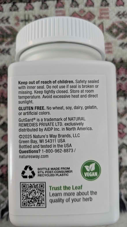 Photo of free DGL heartburn remedy (Stevens Forest, Columbia) #3