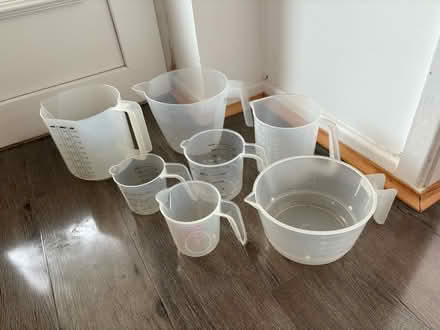 Photo of free Plastic measuring jugs (Sainsburys GL52) #1