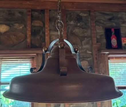 Photo of free Set of 2 rustic hanging lights (Lake Mohegan, NY) #2