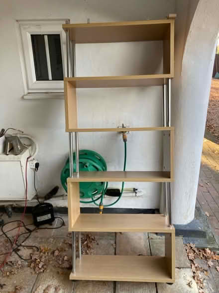 Photo of free Tall chipboard shelves (Dorridge Solihull) #1