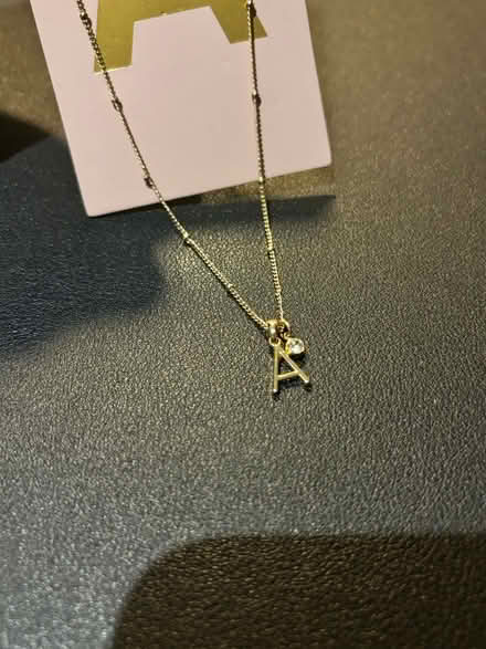 Photo of free necklace with A initial (Walthamstow Central) #2
