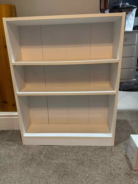Photo of free Small white book case (North Wingfield S42) #1