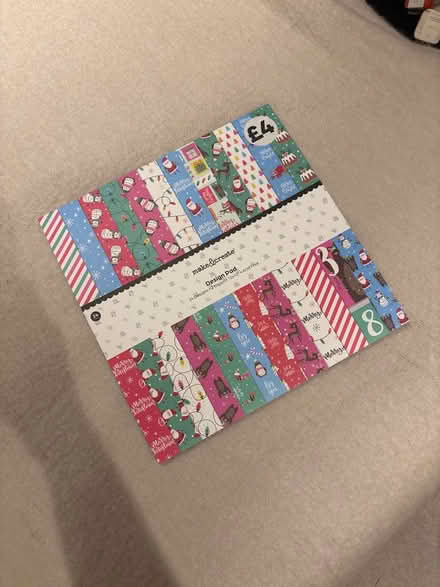 Photo of free christmas craft paper (Walthamstow Central) #1