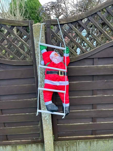 Photo of free Santa on ladder (Rainham ME8 8TB) #2
