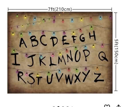 Photo of free Stranger Things topper & backdrop (Somerset) #2