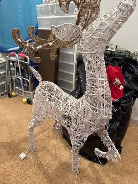 Photo of free Outdoor Xmas lighted Santa etc (20850) #1