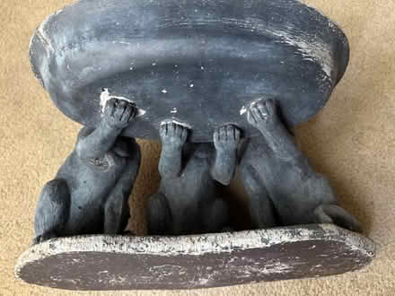 Photo of free Resin Garden Bird Bath (Cupertino - DeAnza and 280) #3