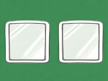 Photo of free 2 x IKEA mirrors (Colwyn Bay LL29) #1