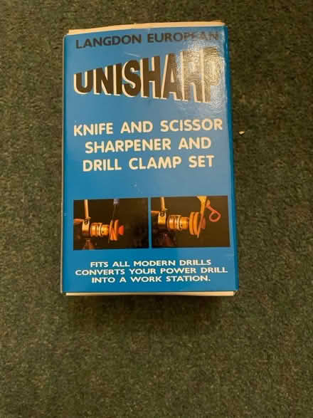 Photo of free Knife sharpener and drill clamp (City of Bristol BS6) #1