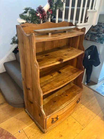 Photo of free Wooden shelving unit (Twickenham) #2