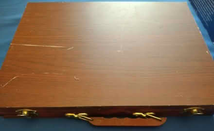 Photo of free Old Stationery set in wooden box (Goldsworth Park GU21) #2