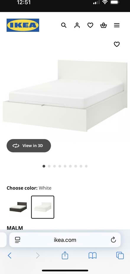 Photo of free IKEA full bed with storage (Ballard Phinney) #4