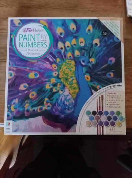 Photo of free painting by numbers , art maker (Broadbridge Heath) #2