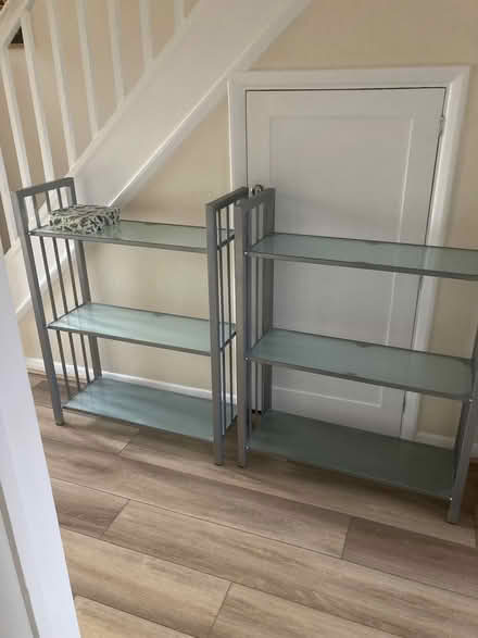 Photo of free 2 x glass shelving unuts (Dormansland RH7) #1