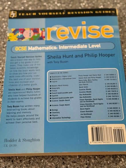 Photo of free GCSE Mathematics Revision Book (BH22 8) #3