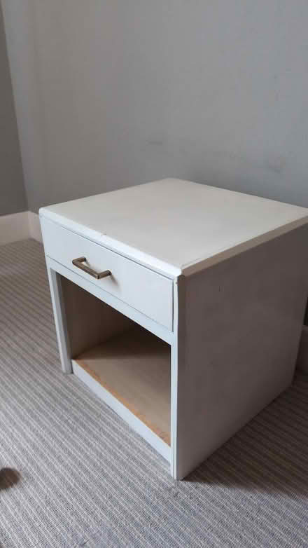 Photo of free White bedside table (SW16) #2