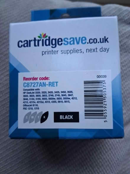 Photo of free 2 black ink cartridges (Northcourt OX14) #2