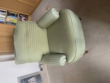 Photo of free Green upholstered armchair (Jacobs Well GU4) #3