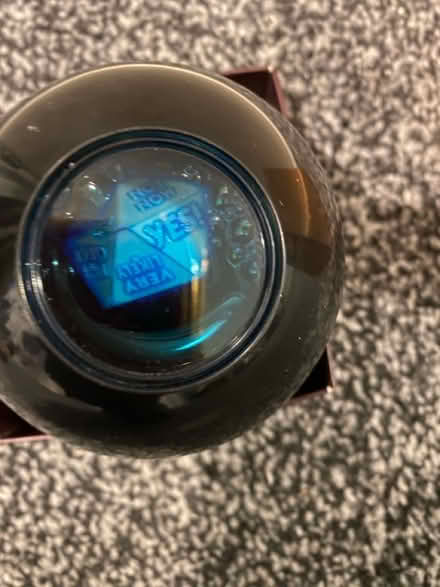 Photo of free Magic 8 ball (prop only) (Jennett's Park RG12) #2