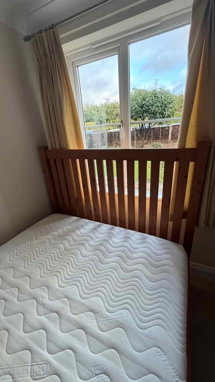 Photo of free Double Bed Frame (without mattress) (Baldock SG7) #2